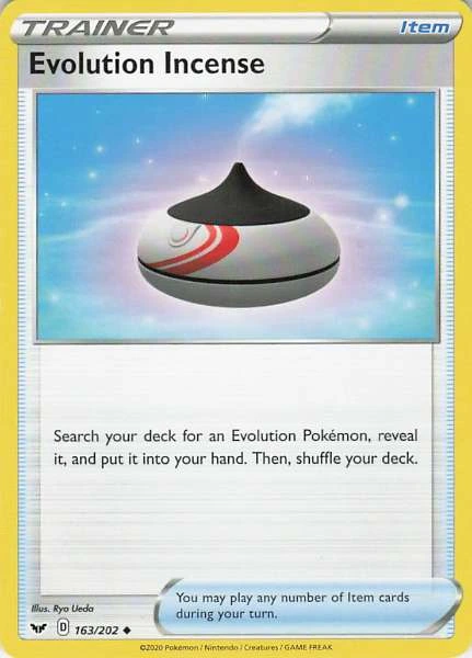 Evolution Incense - Sword & Shield Base Set #163/202