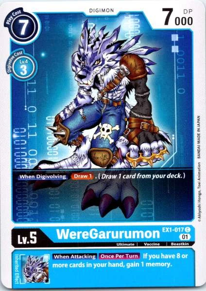 WereGarurumon - Classic Collection #EX1-017