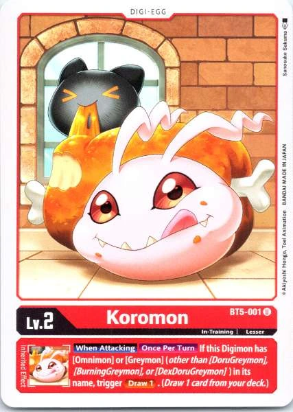 Koromon - Battle of Omni #BT5-001