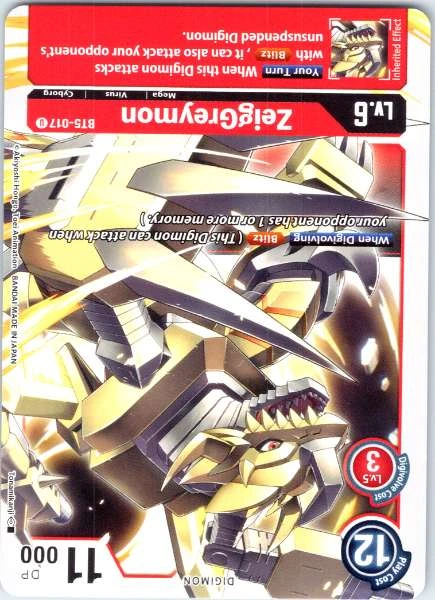 ZeigGreymon - Battle of Omni #BT5-017