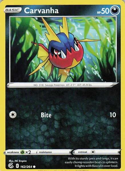 Carvanha - Fusion Strike #162/264