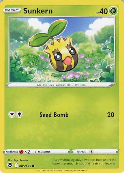 Sunkern - Silver Tempest #005/195