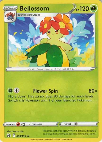Bellossom - Crown Zenith #003/159