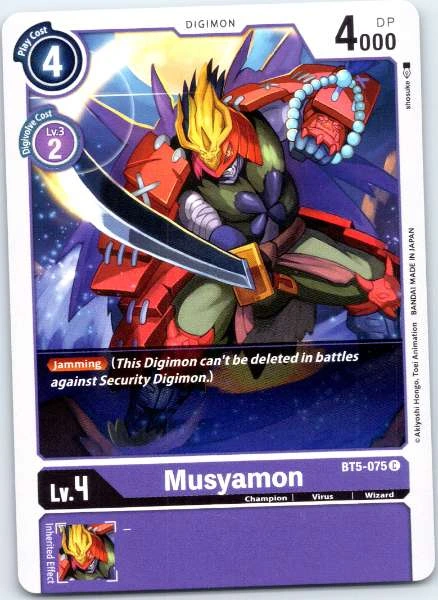 Musyamon - Battle of Omni #BT5-075