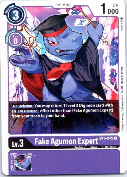 Fake Agumon Expert - Battle of Omni #BT5-072