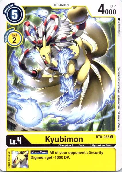 Kyubimon - Battle of Omni #BT5-038