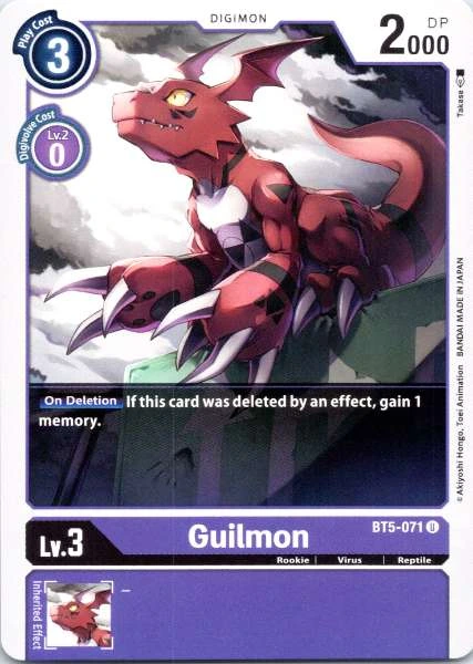 Guilmon - Battle of Omni #BT5-071