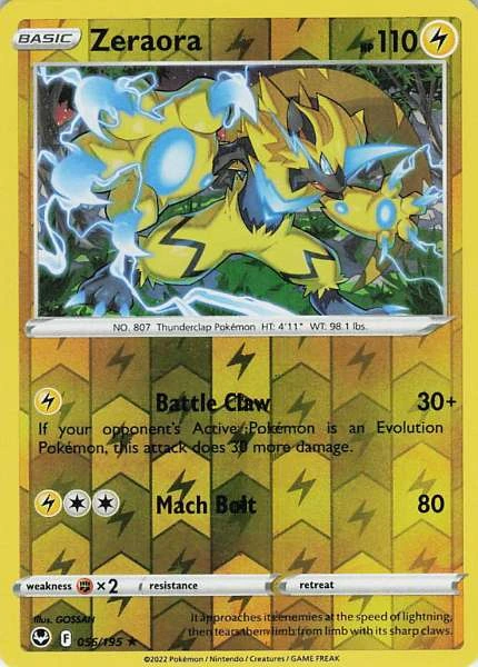 Zeraora - Silver Tempest #056/195