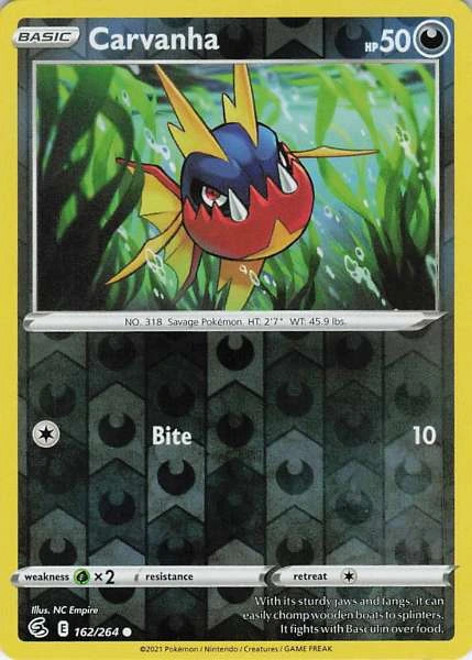 Carvanha - Fusion Strike #162/264