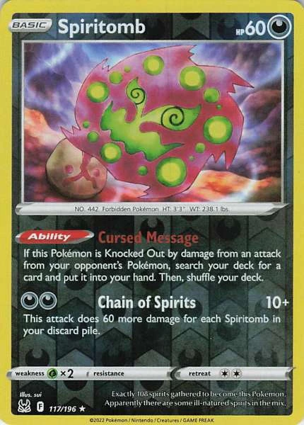Spiritomb - Lost Origin #117/196