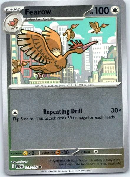 Fearow - Mega Evolution #103/132