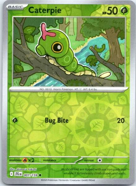 Caterpie - Journey Together #001/159