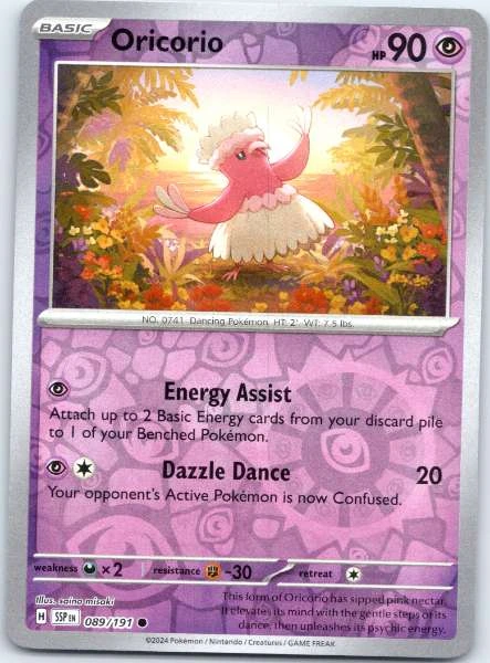 Oricorio - Surging Sparks #089/191