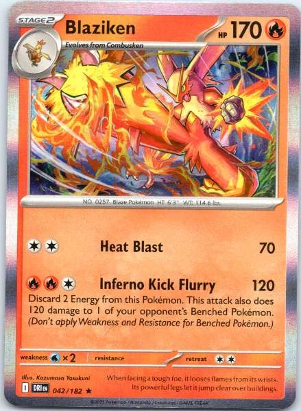 Blaziken - Destined Rivals #042/182