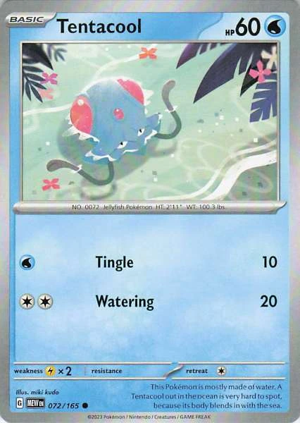 Tentacool - 151 #072/165