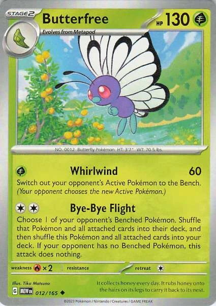 Butterfree - 151 #012/165