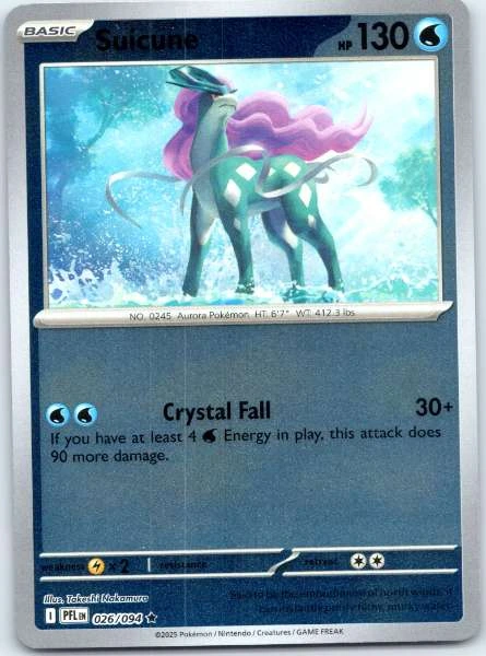 Suicune - Phantasmal Flames #026/094