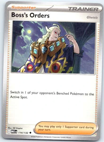 Boss's Orders - Mega Evolution #114/132