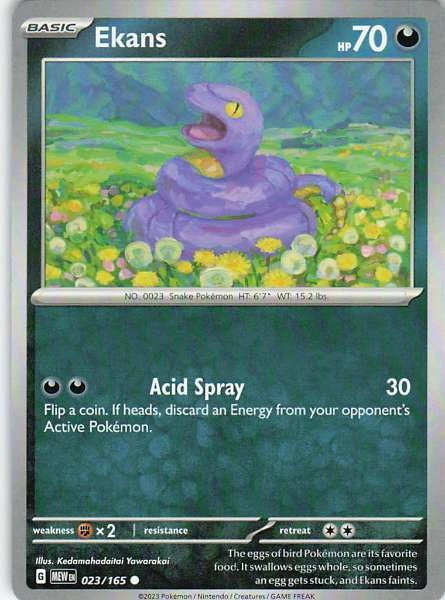 Ekans - 151 #023/165