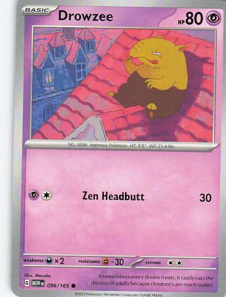 Drowzee - 151 #096/165