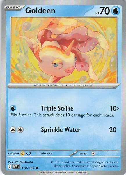 Goldeen - 151 #118/165