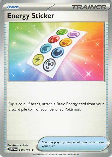 Energy Sticker - 151 #159/165