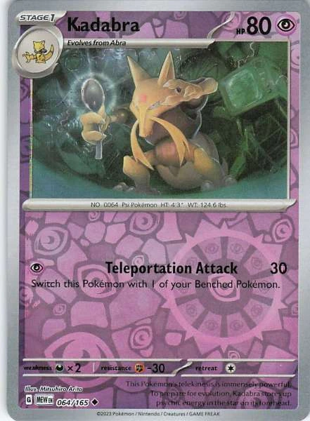 Kadabra - 151 #064/165