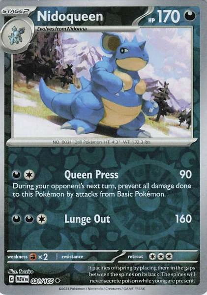 Nidoqueen - 151 #031/165