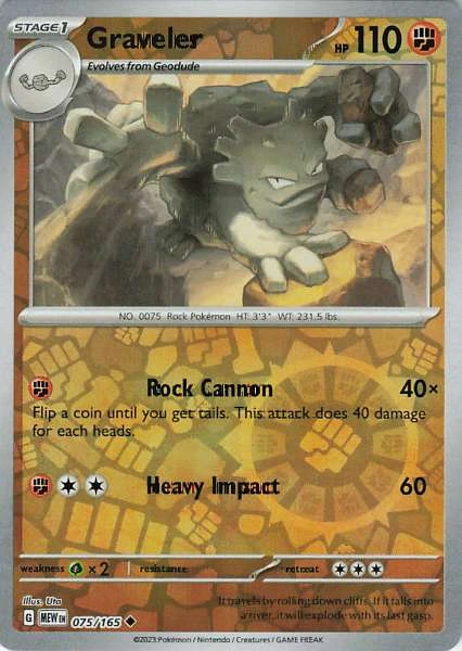 Graveler - 151 #075/165