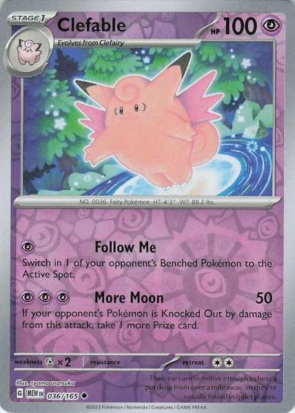 Clefable - 151 #036/165