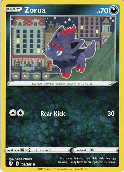 Zorua - Evolving Skies #102/203