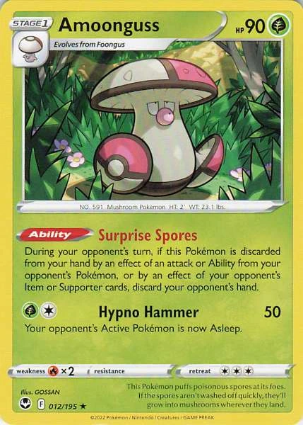 Amoonguss - Silver Tempest #012/195