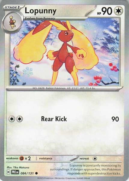Lopunny - Prismatic Evolutions #084/131