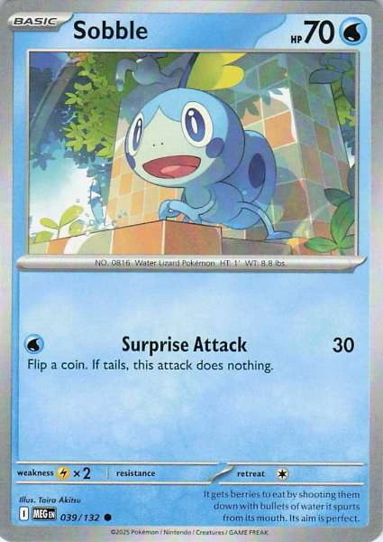 Sobble - Mega Evolution #039/132