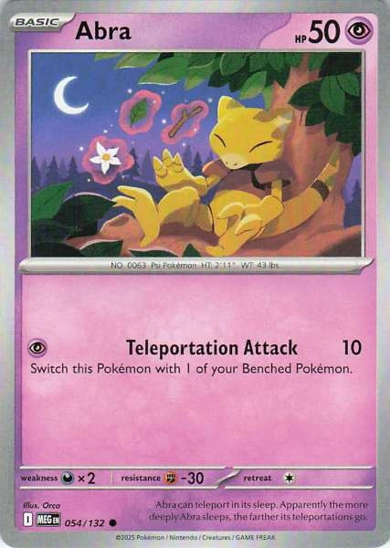 Abra - Mega Evolution #054/132