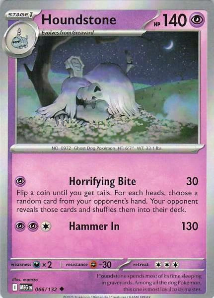 Houndstone - Mega Evolution #066/132