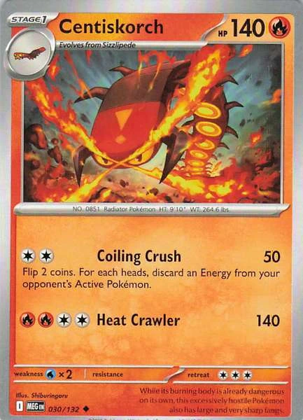 Centiskorch - Mega Evolution #030/132