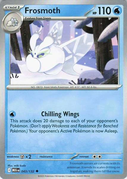 Frosmoth - Mega Evolutions #043/132