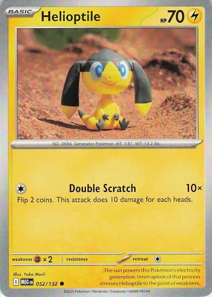 Helioptile - Mega Evolution #052/132