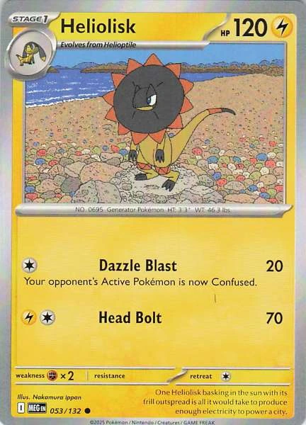 Heliolisk - Mega Evolution #053/132