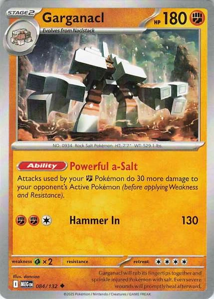 Garganacl - Mega Evolution #084/132