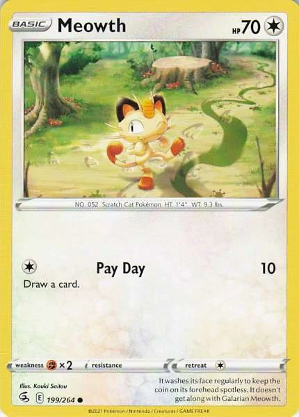 Meowth - Fusion Strike #199/264