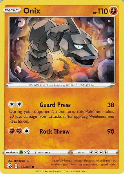 Onix - Fusion Strike #138/264