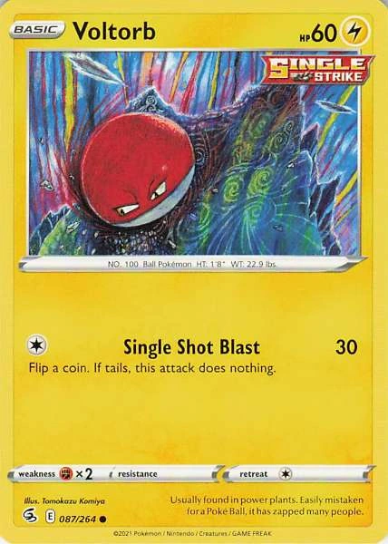 Voltorb - Fusion Strike #087/264