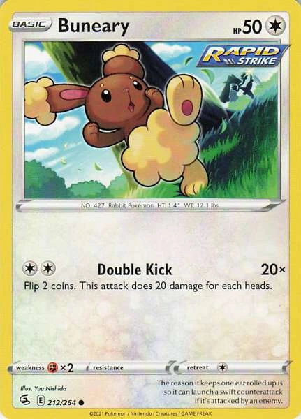 Buneary - Fusion Strike #212/264