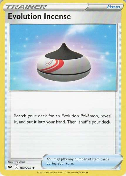 Evolution Incense - Sword & Shield #163/202