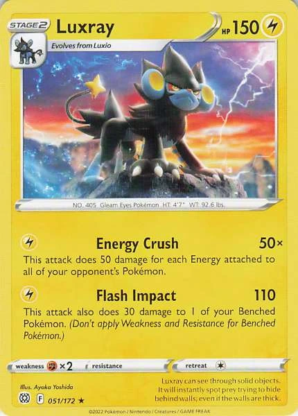 Luxray - Brilliant Stars #051/172
