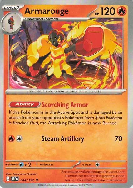 Armarouge - Obsidian Flames #044/197