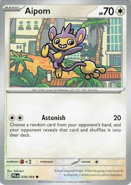 Aipom - Phantasmal Flames #078/094