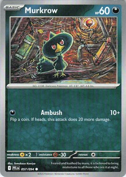 Murkrow - Phantasmal Flames #057/094